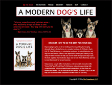 Tablet Screenshot of moderndogslife.theexperimentpublishing.com